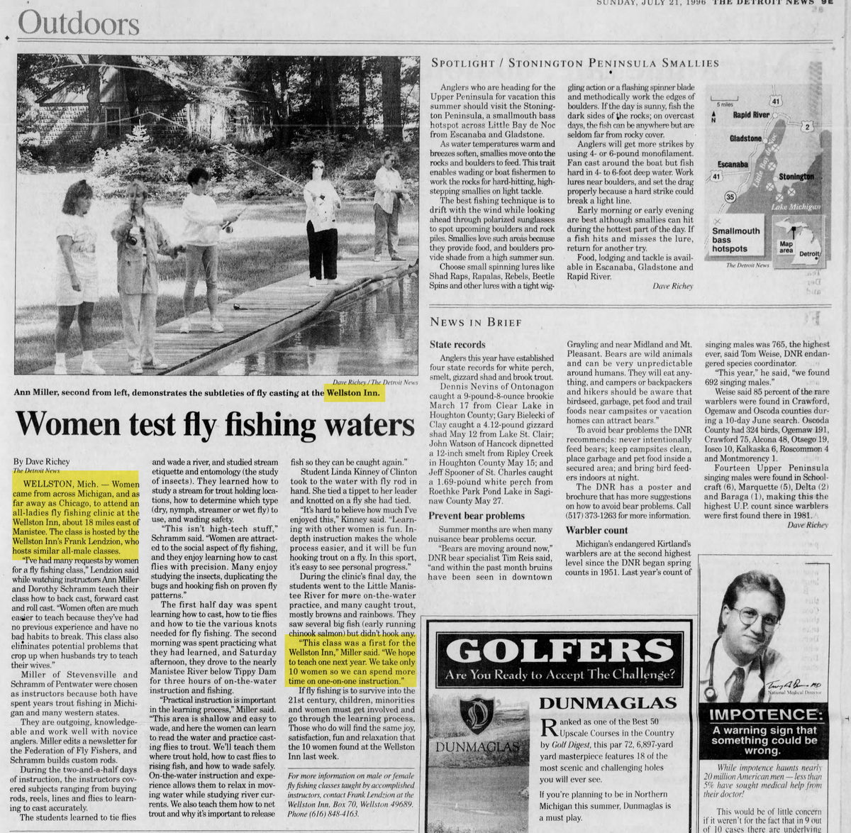 Wellston Inn - Jul 21 1996 Article (newer photo)